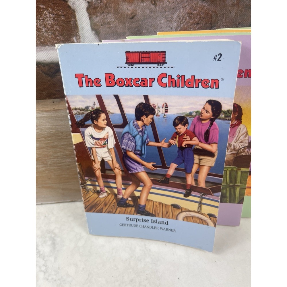 Lot Of 6 The Boxcar Children Gertrude Chandler Warner Children's Chapter Books - Picture 7 of 8